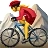 Woman Mountain Biking
