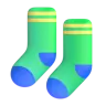 Emoji Calzini 🧦 image - Microsoft 3D Fluent style