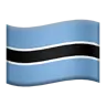 Flag: Botswana Emoji 🇧🇼 image - Apple style