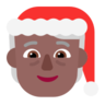 Mx Claus: Medium-Dark Skin Tone Emoji 🧑🏾‍🎄 image - Microsoft Classic 2D style
