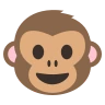 Emoji Majom arc 🐵 image - EmojiTwo style