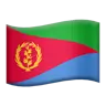 Flag: Eritrea Emoji 🇪🇷 image - Apple style