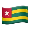 Flag: Togo Emoji 🇹🇬 image - Apple style