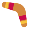 Boomerang Emoji 🪃 image - Microsoft Classic 2D style