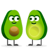 Avocat Emoji 🥑 image - Skype style
