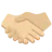 Handshake: Medium-Light Skin Tone