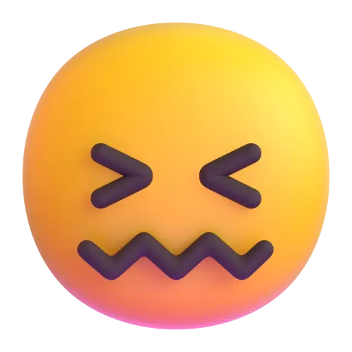 Confounded Face