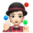 Person Juggling: Light Skin Tone