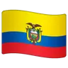 Flag: Ecuador Emoji 🇪🇨 image - WhatsApp style