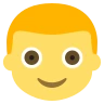 Emoji Fiú 👦 image - EmojiTwo style