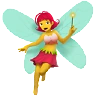 Woman Fairy Emoji 🧚‍♀️ image - Apple style