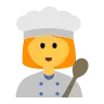Woman Cook Emoji 👩‍🍳 image - Tossface style