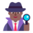 Man Detective: Medium-Dark Skin Tone