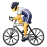 Kolarz Emoji 🚴 image - Huawei Harmony OS style