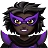 Woman Supervillain: Dark Skin Tone