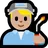 Man Factory Worker: Medium-Light Skin Tone