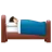 Person In Bed: Light Skin Tone