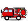 消防车 Emoji 🚒 image - Emojidex style