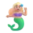 Mermaid: Medium-Light Skin Tone