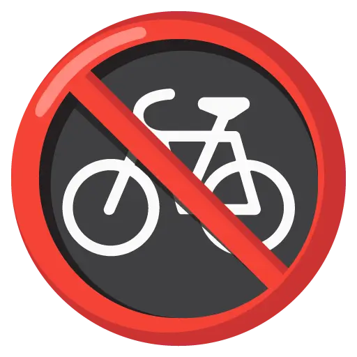 No Bicycles