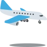 Avion à l’atterrissage Emoji 🛬 image - EmojiTwo style