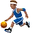 Man Bouncing Ball: Medium Skin Tone