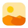 Çöl Emoji 🏜 image - Tossface style