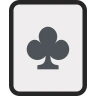 Playing Card Ace of Clubs 🃑 image - EmojiTwo style