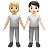 People Holding Hands: Medium-Light Skin Tone, Light Skin Tone