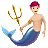 Merman: Light Skin Tone