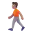 Person Walking: Medium Skin Tone
