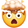 Visage choqué avec la tête qui explose Emoji 🤯 image - Huawei Harmony OS style