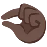 Pinching Hand: Dark Skin Tone Emoji 🤏🏿 image - Google Noto Color style