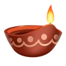Lâmpada Diya Emoji 🪔 image - Huawei Harmony OS style