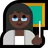Woman Teacher: Dark Skin Tone