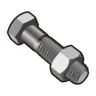 螺母和螺栓 Emoji 🔩 image - Emojidex style