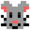 Эмодзи Мордочка мыши 🐭 image - SerenityOS style