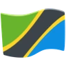 Flag: Tanzania Emoji 🇹🇿 image - Facebook Messenger (2016) style