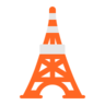 東京タワー Emoji 🗼 image - Microsoft Classic 2D style