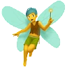 Man Fairy Emoji 🧚‍♂️ image - Apple style