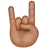 Sign Of The Horns: Medium Skin Tone
