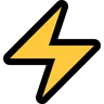 High Voltage Emoji ⚡ image - Microsoft Windows 10 Segoe UI Emoji style