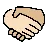Handshake: Light Skin Tone, Medium-Light Skin Tone