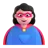 Woman Superhero: Light Skin Tone