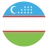 Flag: Uzbekistan