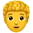 Person: Curly Hair