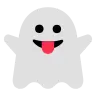 幽霊 Emoji 👻 image - Tossface style