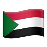 Flag: Sudan Emoji 🇸🇩 image - Apple style