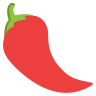 Эмодзи Острый красный перец 🌶 image - EmojiTwo style