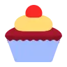 Cupcake Emoji 🧁 image - Tossface style